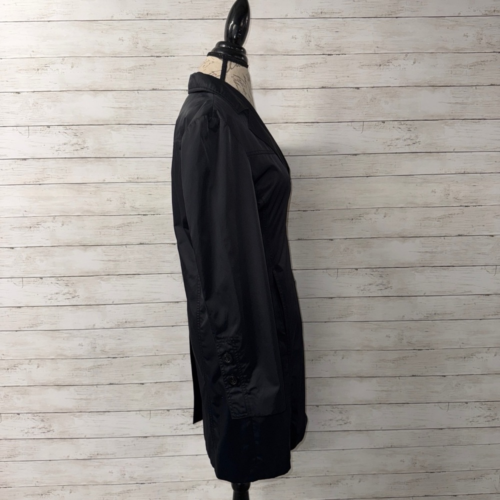 Michael Kors Button Trench Coat - Picture 4 of 6